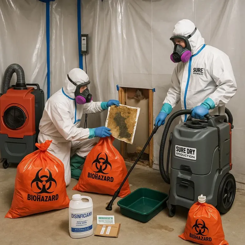 Contaminated Water Handling Protocols process in Barnes Lake-Millers Lake, MI