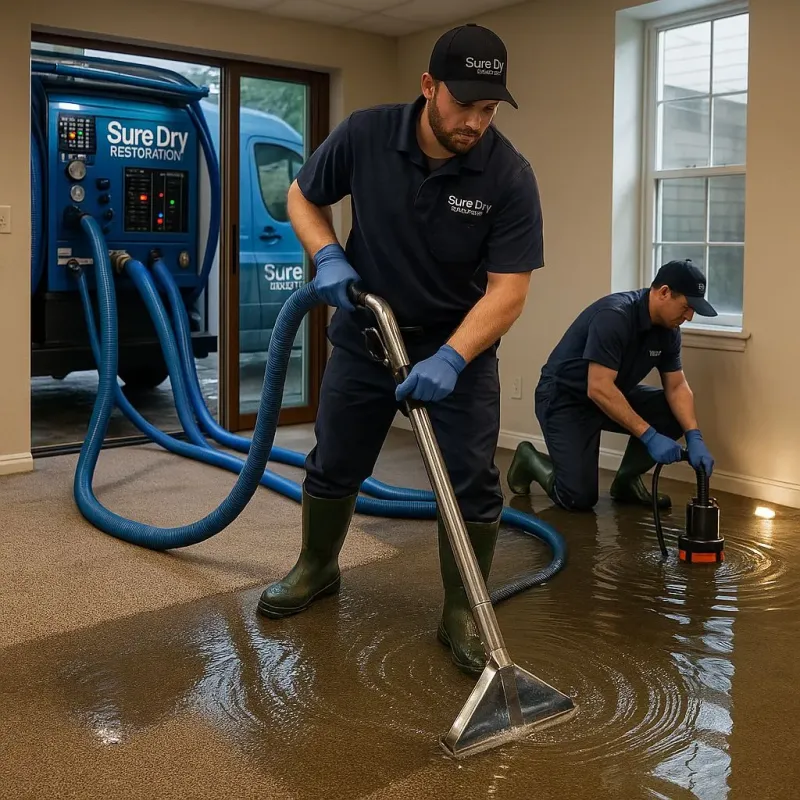 Water Extraction and Removal process in Barnes Lake-Millers Lake, MI
